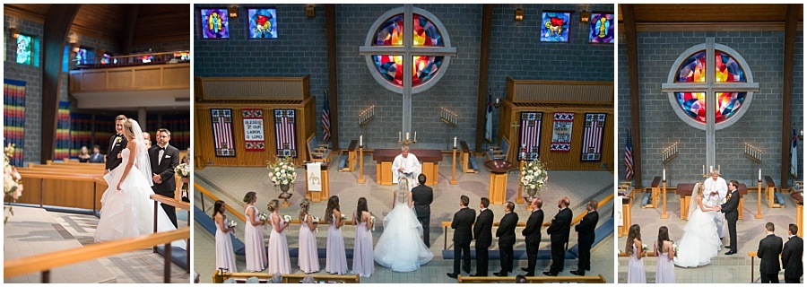 Church wedding, Carmel Indiana