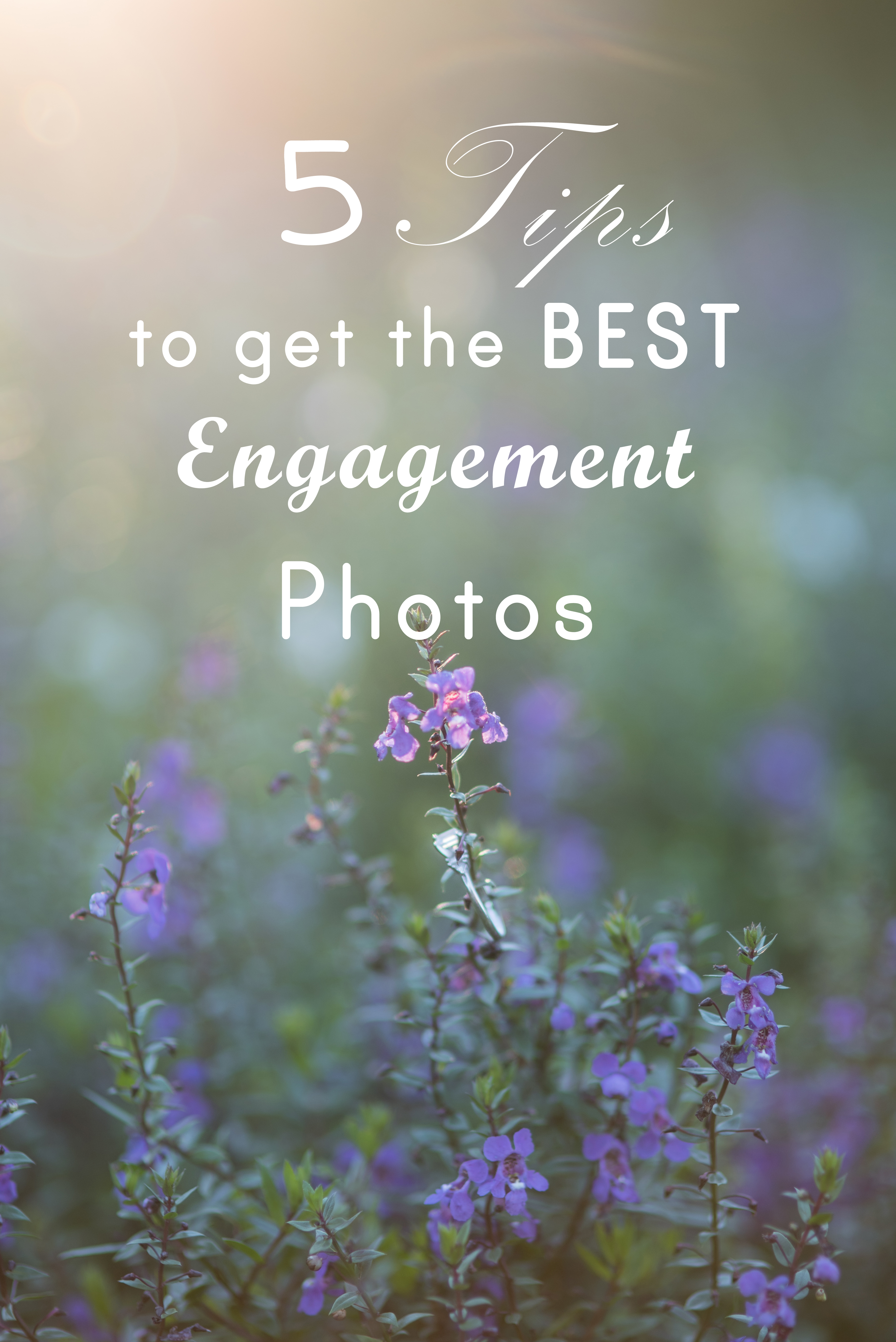 5 tips for engagement photos